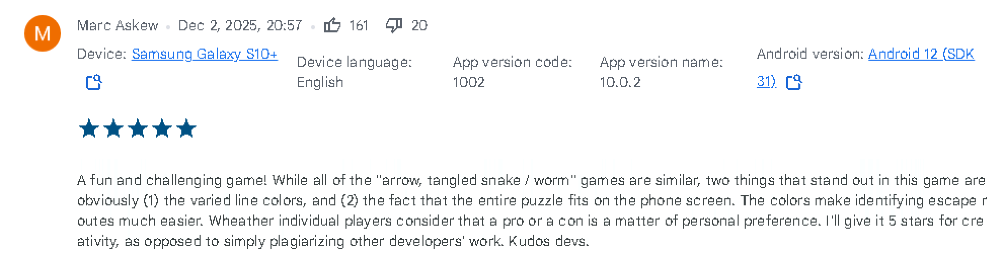 Player Review 4