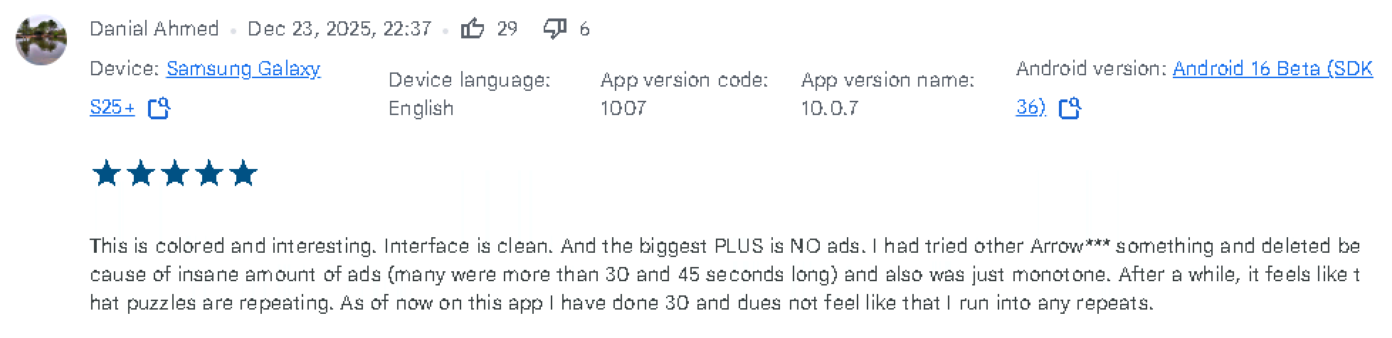 Player Review 6